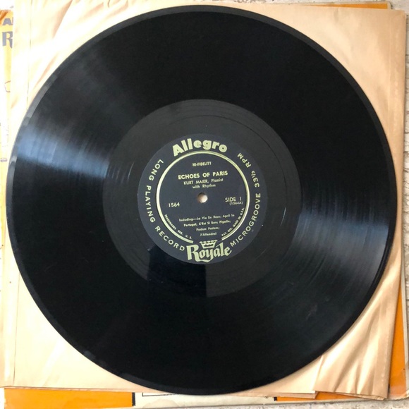 Kurt Maier Echoes Of Paris Vinyl Lp - Picture 2 of 10